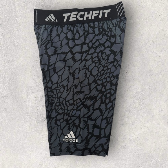 **Sold** Adidas Techfit Compression Shorts - Picture 1 of 6